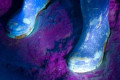 Glowing Oil: Gulf Spill Under Ultraviolet Light
